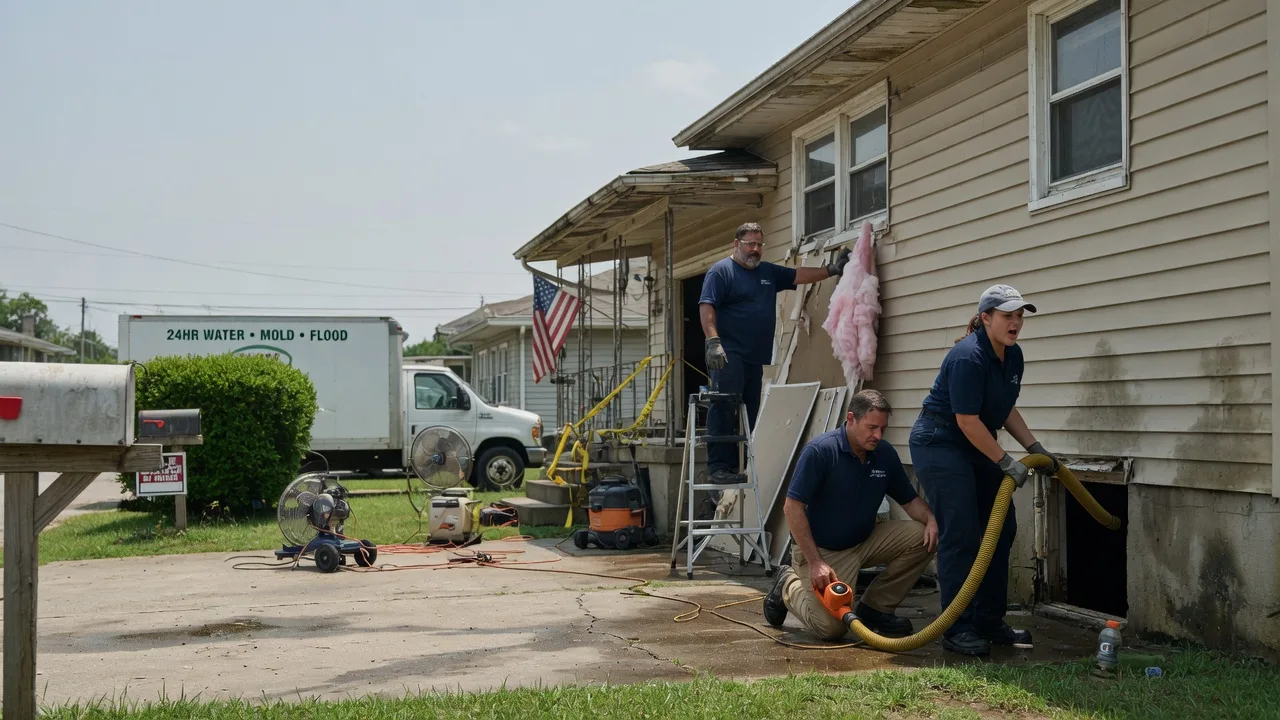 Water Damage Repair in Panna Maria, TX near me